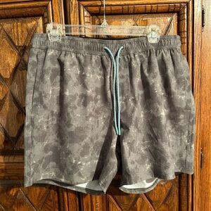 Gray Athletic Men's Shorts